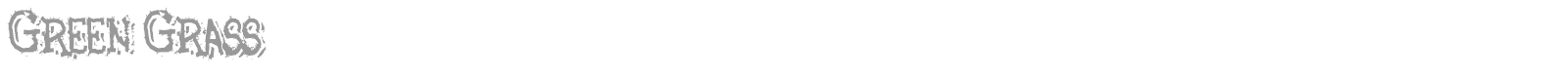 Green Grass font preview